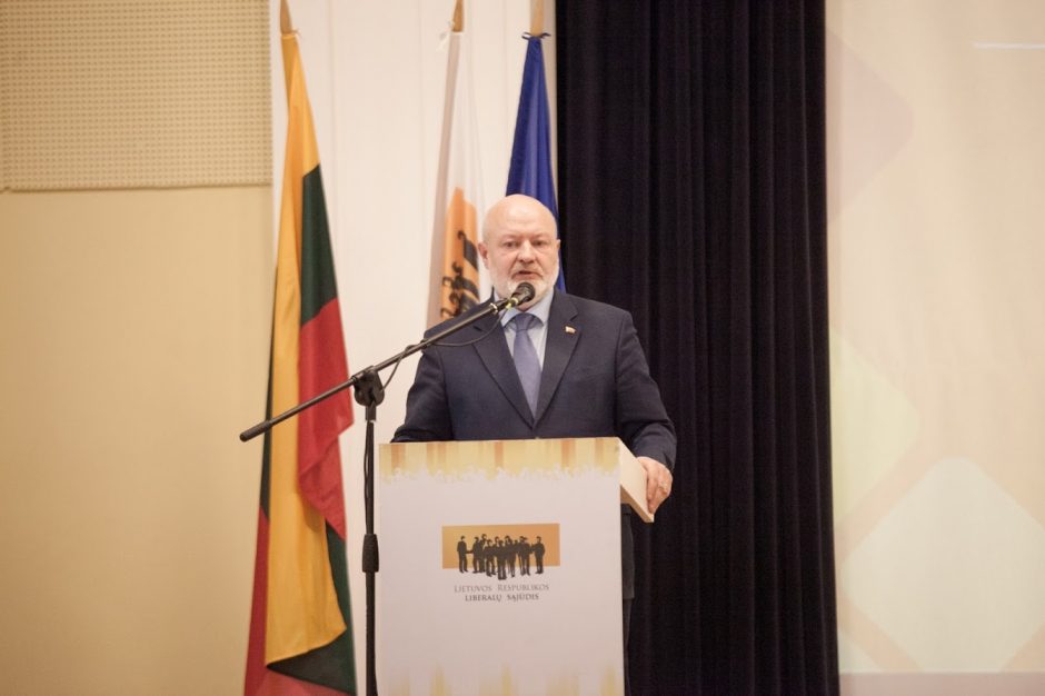 Liberalų kandidatas prezidento rinkimuose – P. Auštrevičius