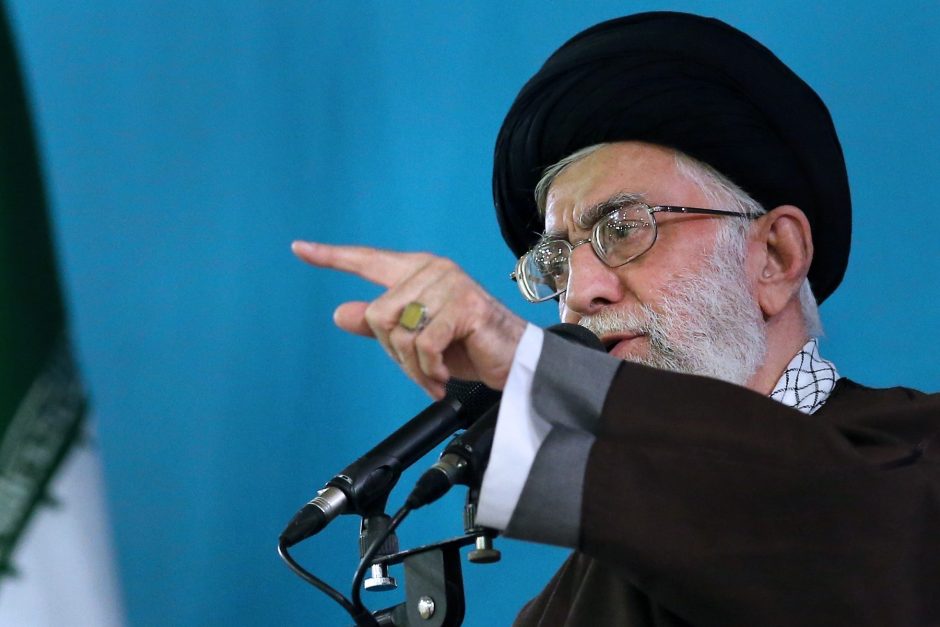 Irano lyderis: derybos su JAV galimos tik branduoliniu klausimu