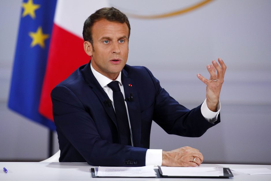 Prancūzijos prezidentas siūlo mažinti Šengeno zoną