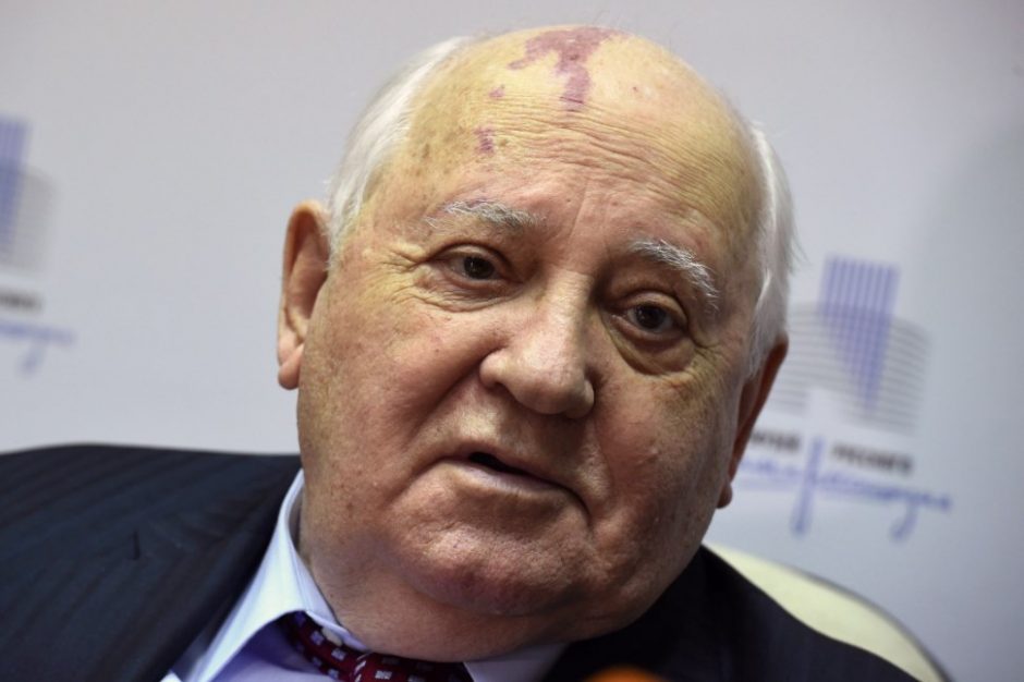 M. Gorbačiovas: žlugus Sovietų Sąjungai, JAV tapo „arogantiškos“