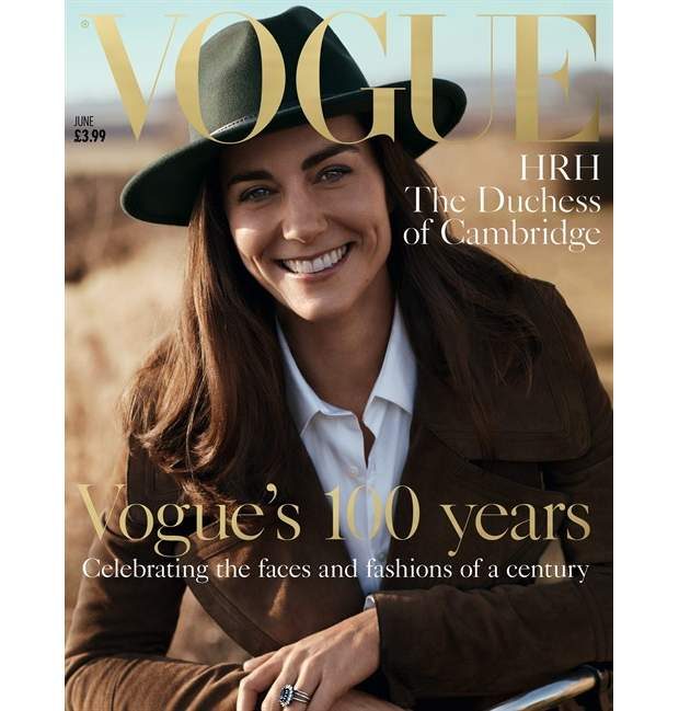 Viršelio žvaigždė: kunigaikštienė Kate pozavo britiškajam „Vogue“