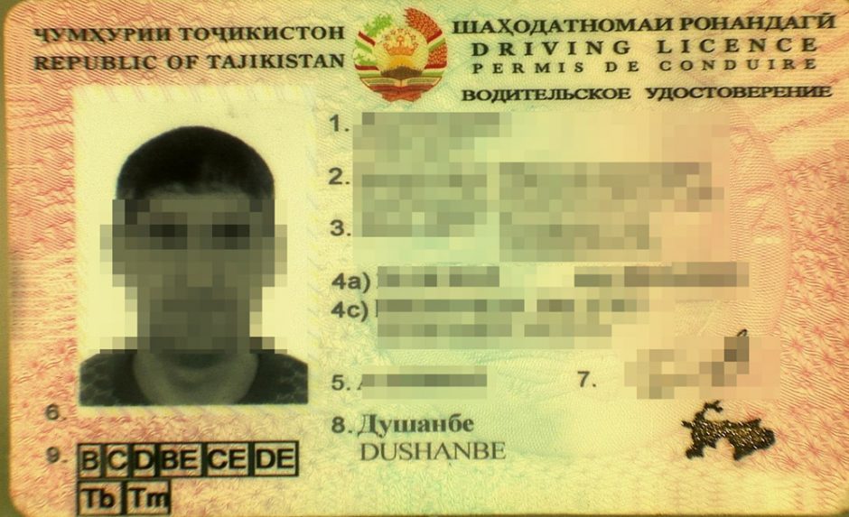 Sulaikyti du tadžikai ir ukrainietis, įtariami pateikę dokumentų klastotes