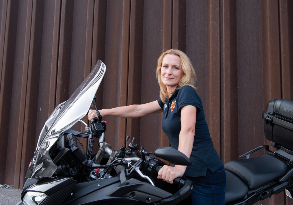 Motociklų sporto vadovė turi kolegių pasaulyje