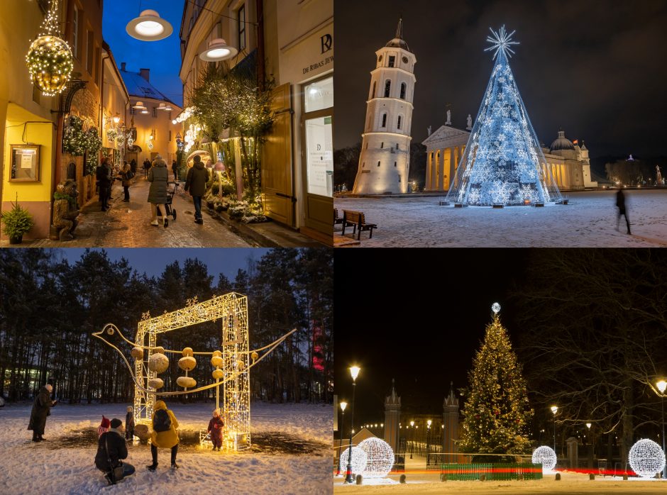„Neakivaizdinio Vilniaus“ Kalėdos: šventinis maršrutas, eglučių žemėlapis ir Kalėdų dvasios paieškos