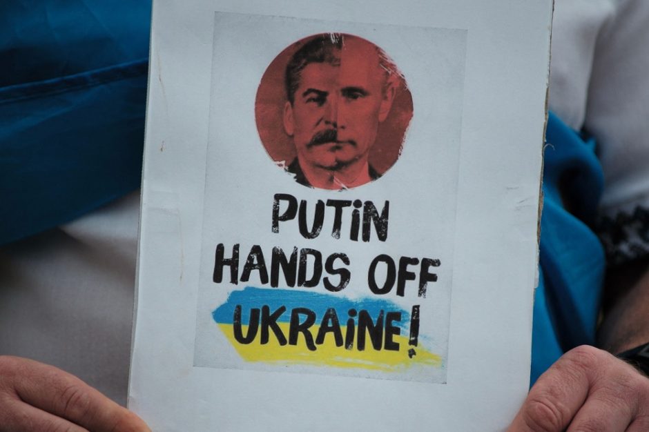 Rusijoje per protestus prieš karą Ukrainoje sulaikyta apie 2,5 tūkst. žmonių