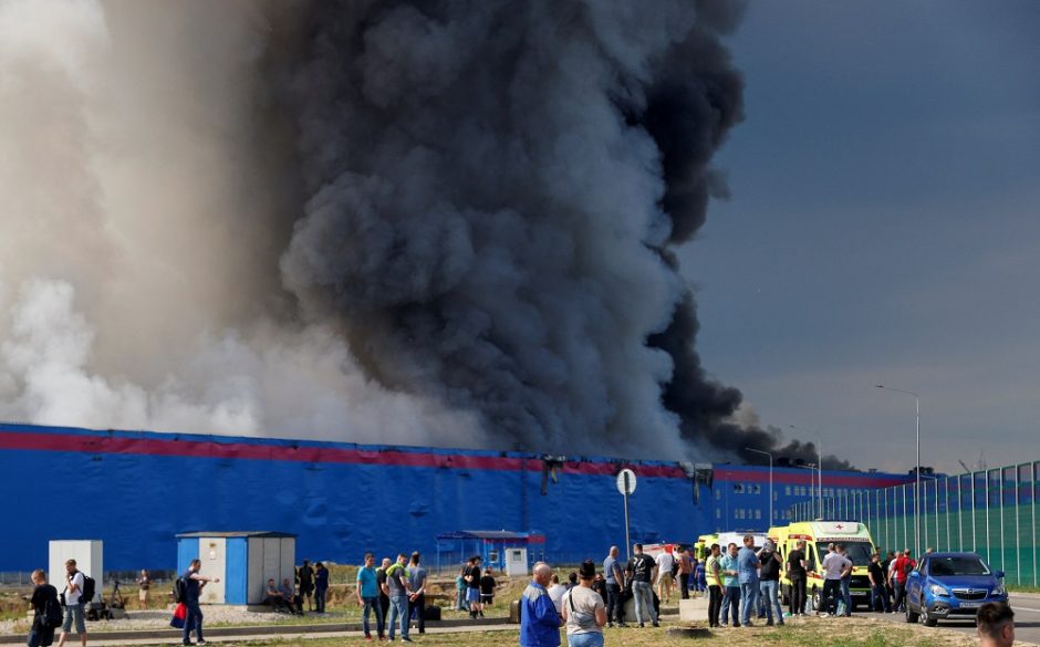 Dėl gaisrų Rusijos regione Maskvą apgaubė dūmai