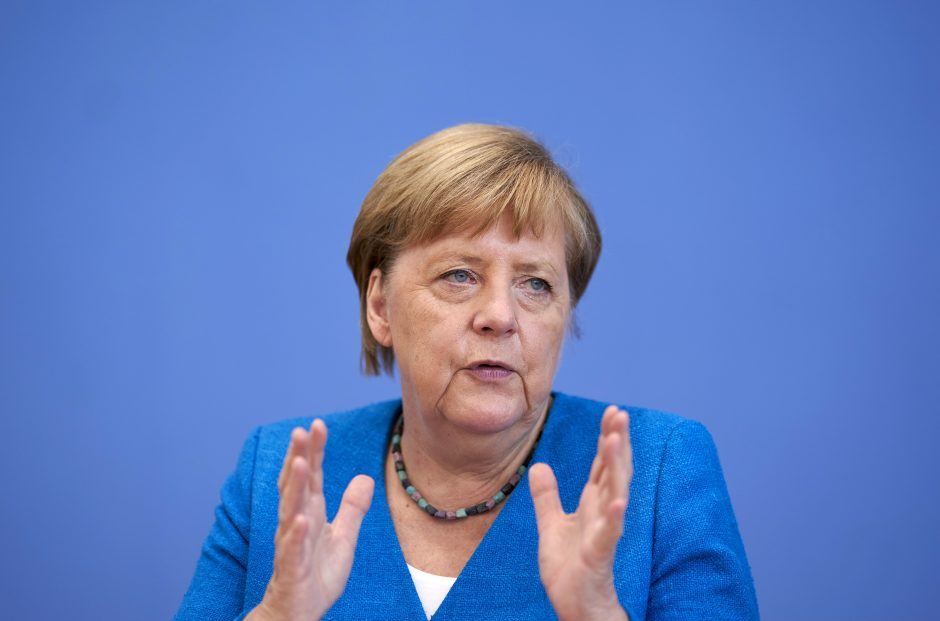 A. Merkel: sprendžiant migrantų krizę Baltarusija turi bendradarbiauti su EK