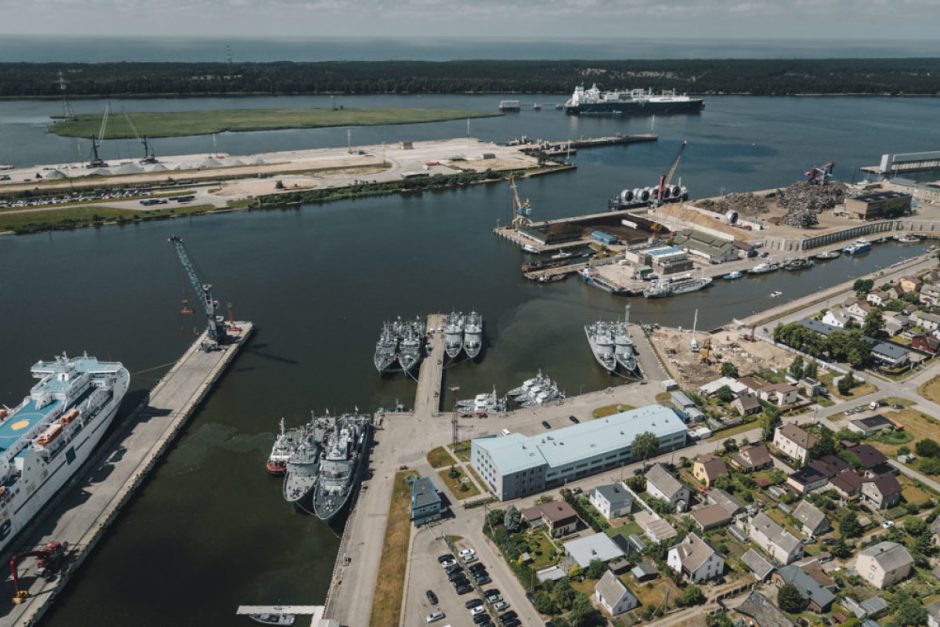 Į Klaipėdos uostą atvyko daugiau kaip 30 NATO sąjungininkų karinių laivų