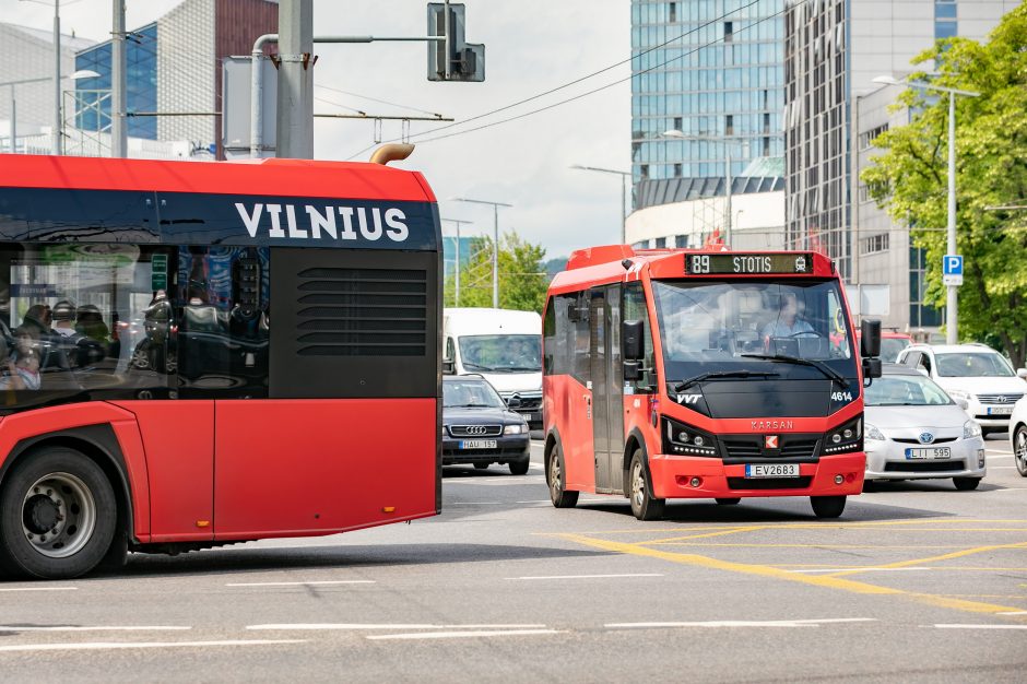 Vilniaus planuose – devyni nauji viešojo transporto maršrutai ir per 20 ekologiškų autobusų