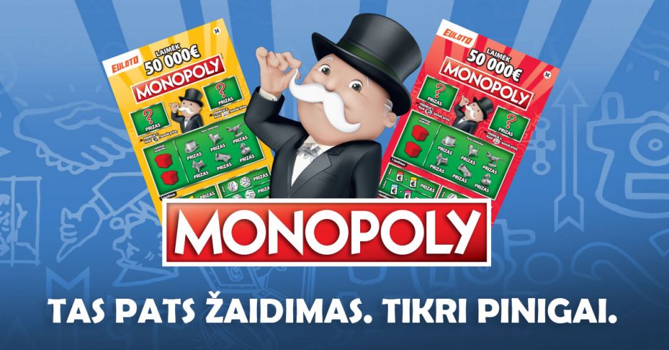Nuo šiol Monopolį žaiskite kitaip