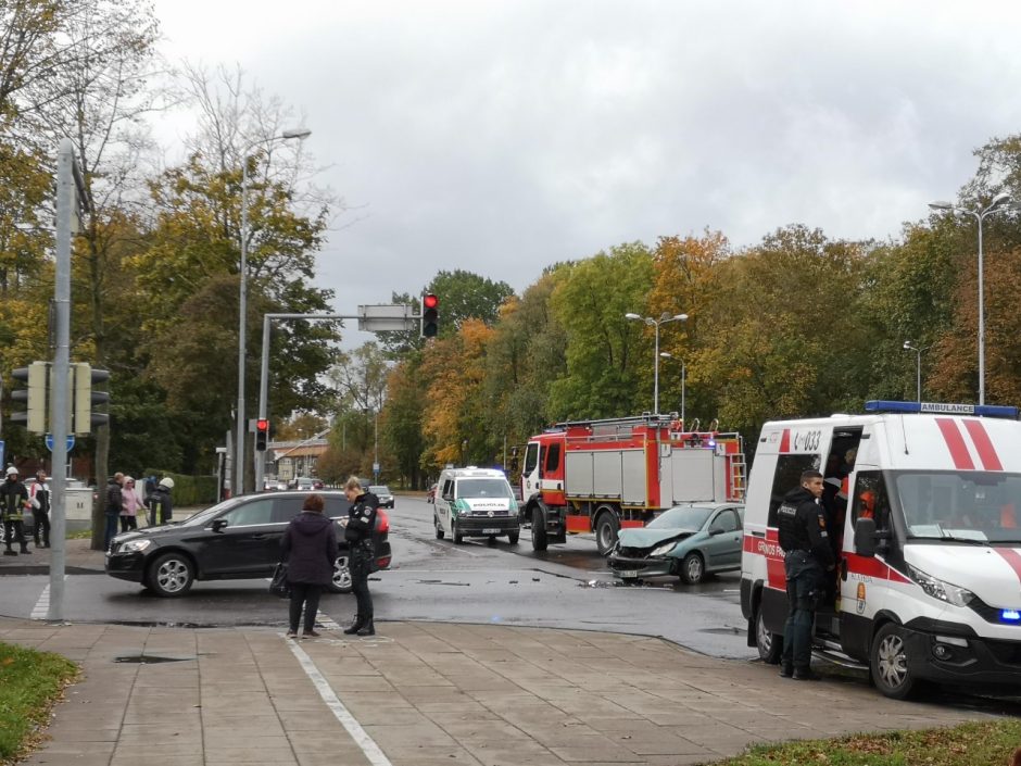 Sankryžoje prie Klaipėdos geležinkelio stoties vėl – avarija
