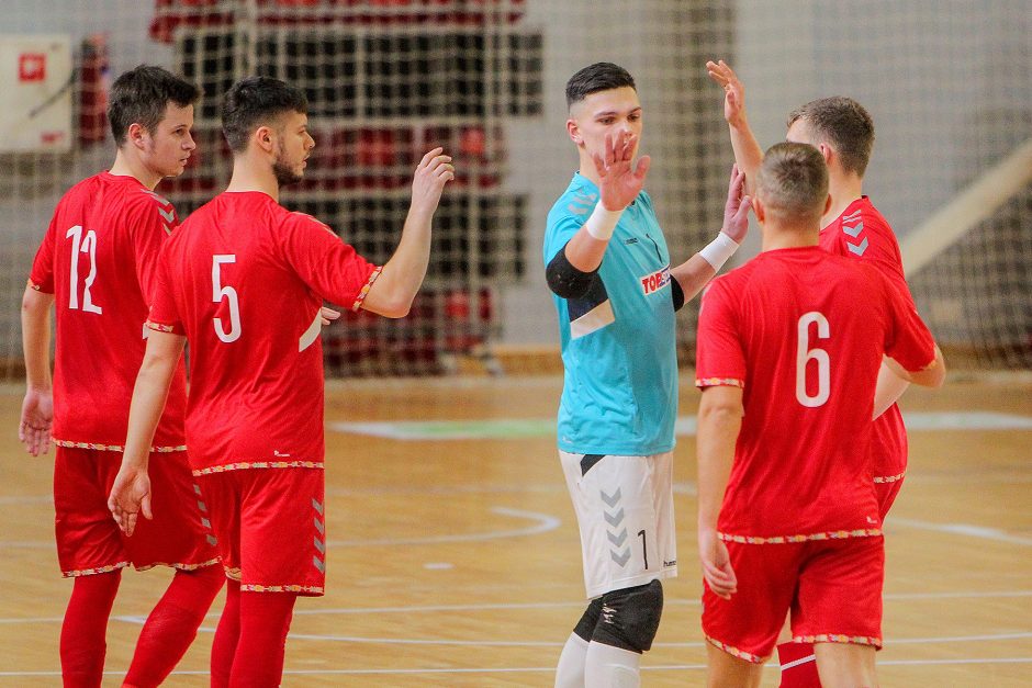 Futsalas: „Vytis“ – „Sportidus“ 4:1