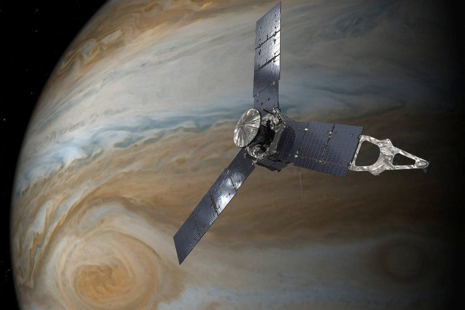 Jupiteris ir Venera prasilenkia netoli vienas kito