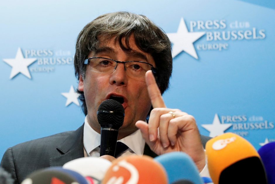 Belgijos teismas atidėjo sprendimą dėl Katalonijos lyderio ekstradicijos
