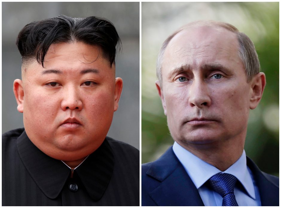 Kremlius: Kim Jong Uno ir V. Putino susitikimas įvyks ketvirtadienį