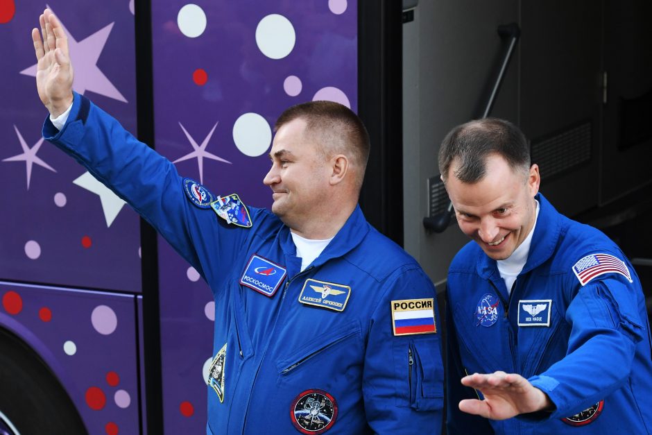 Rusijos erdvėlaivis su astronautais avariniu būdu nusileido Kazachstane