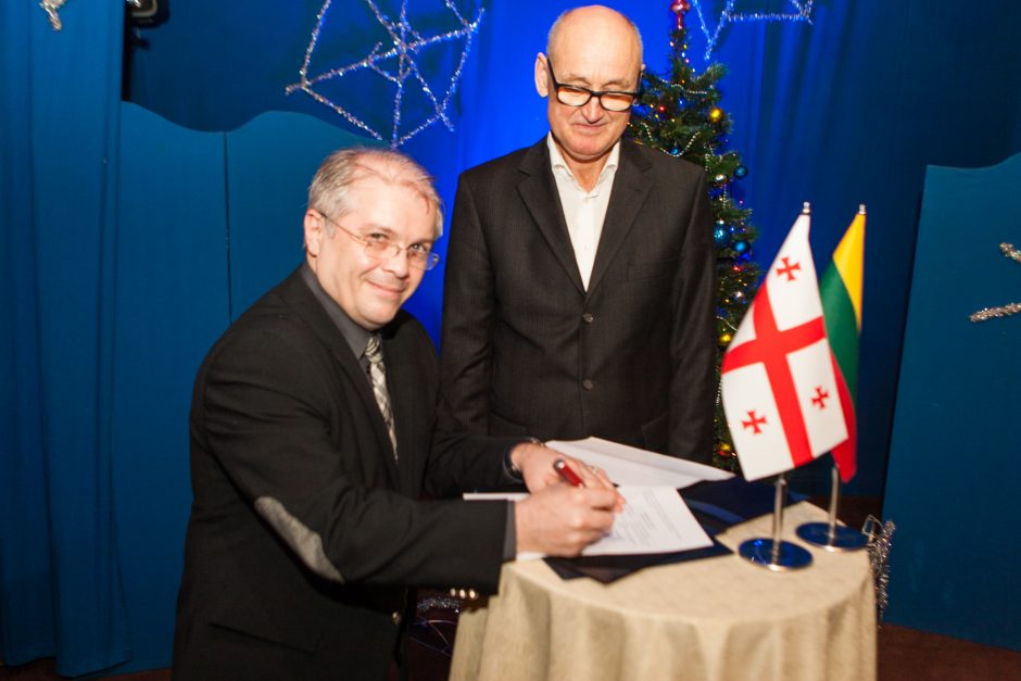 Kauno ir Tbilisio kūrybinė bendrystė sustiprinta sutartimi