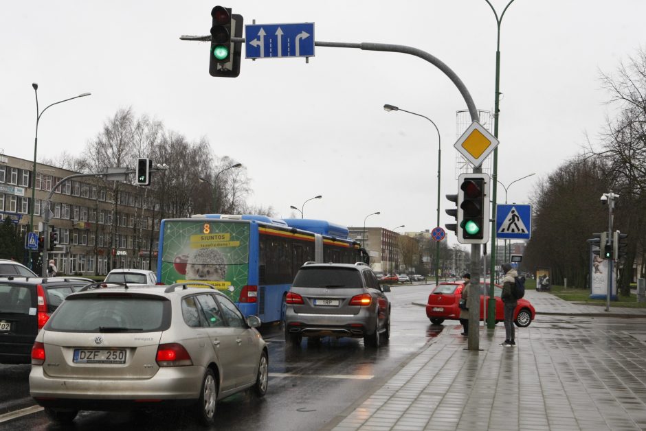Į Klaipėdos gatves žaliosios rodyklės – jau pakeliui?