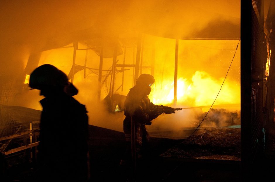Tragiškas sekmadienio vakaras: Trakų rajone per gaisrą žuvo žmogus