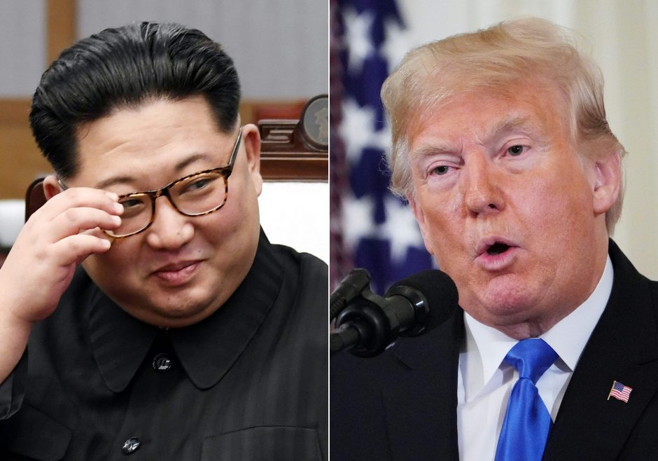Kim Jong-unas „ypač džiaugiasi“ D. Trumpo laišku