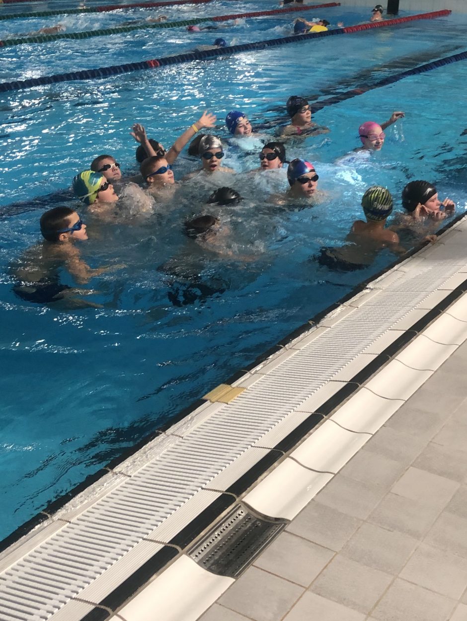 Klaipėdos baseine – tarptautinė mokymo plaukti programa