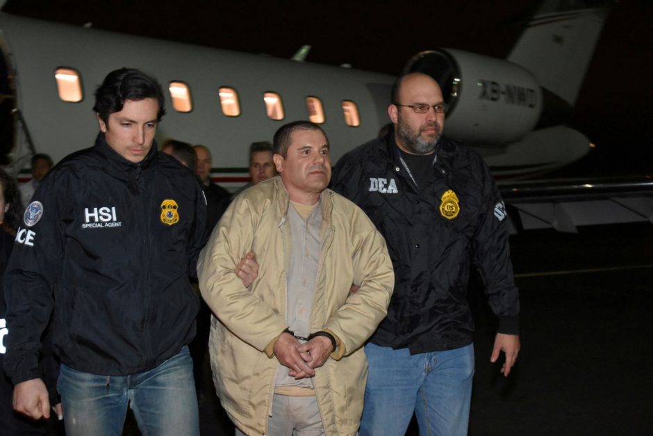 Narkotikų barono „El Chapo“ laukia didžiausias JAV teismo procesas