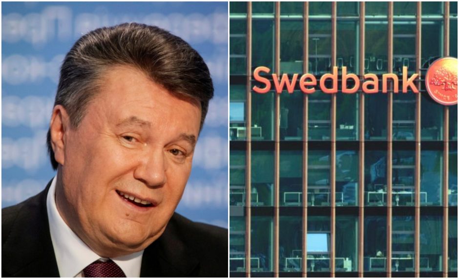 Ukraina susigrąžino per Lietuvos „Swedbank“ keliavusius „V. Janukovyčiaus milijonus“
