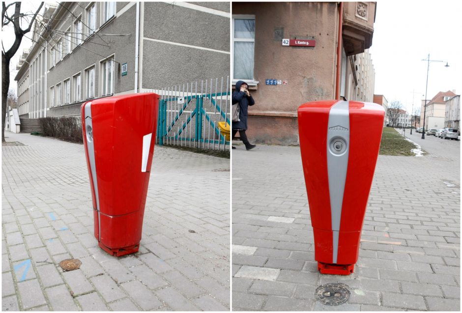 Uostamiesčio gatvėse – neįprasti hidrantai