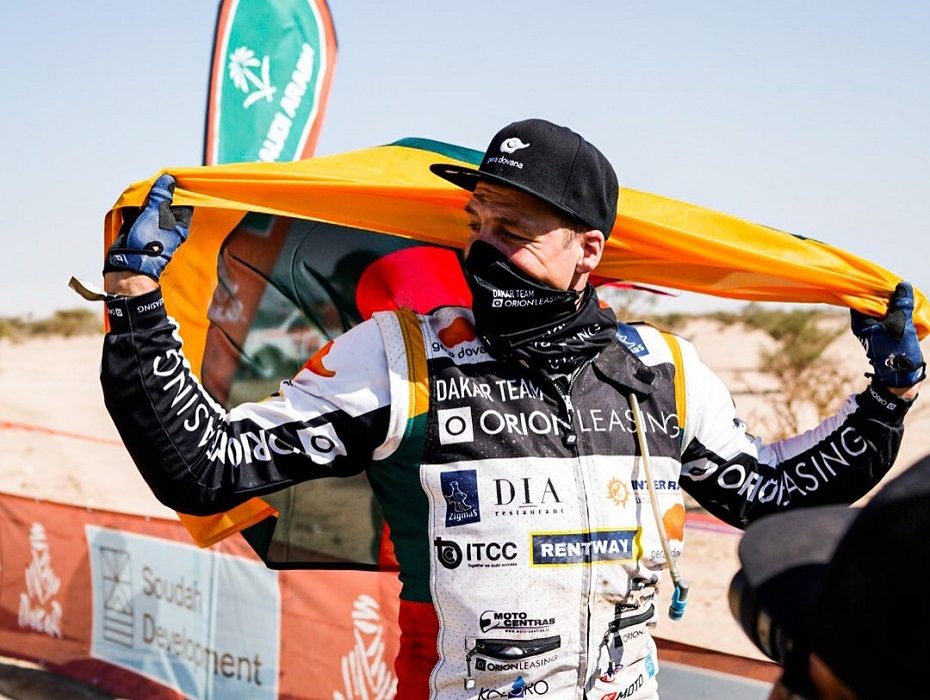 Paskutinė Dakaro ralio diena A. Gelažninkui – pergalinga: „vienišių“ klasėje užėmė pirmą vietą