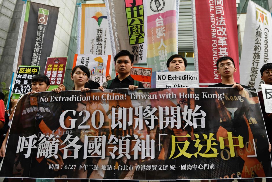 Protestai Honkonge: aktyvistai nori būti išgirsti G-20 viršūnių susitikime