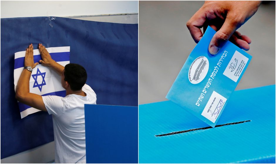 Izraelyje vyksta parlamento rinkimai: ar premjeras toliau tęs darbą?