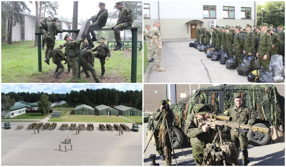 Baigėsi pratybos „Ąžuolinis ryžtas 2021“: įgūdžius atnaujino beveik 400 atsargos karių