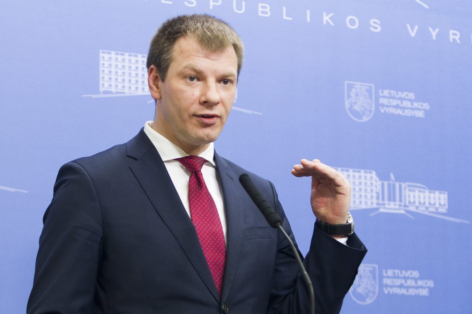 Finansų ministras: Lietuva siekia išvengti ekonomikos „perkaitimo“