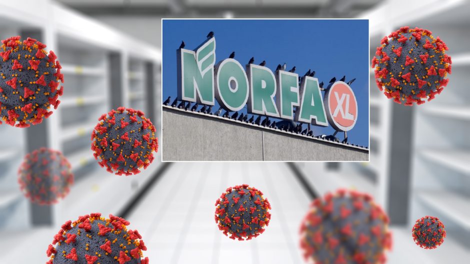 Koronavirusas nustatytas sostinės „Norfos“  darbuotojui