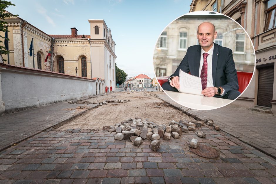 Kokio dydžio optimistai remontuos Vilniaus gatvę?