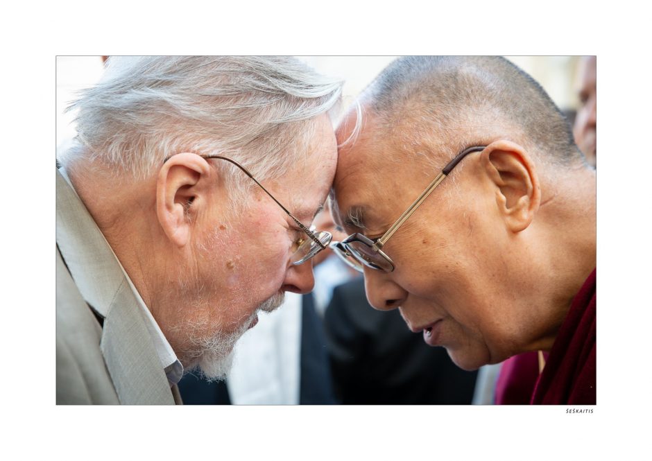 Seimo nariai ir V. Landsbergis susitiko su Dalai Lama