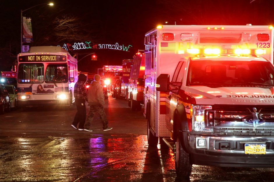 Tragiškas gaisras JAV: viešbutyje sudegė moteris ir penki jos vaikai 
