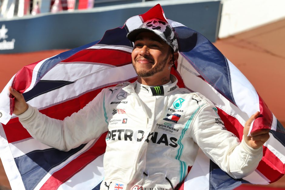„Formulės-1“ žvaigždė L. Hamiltonas – geriausias Europos sportininkas