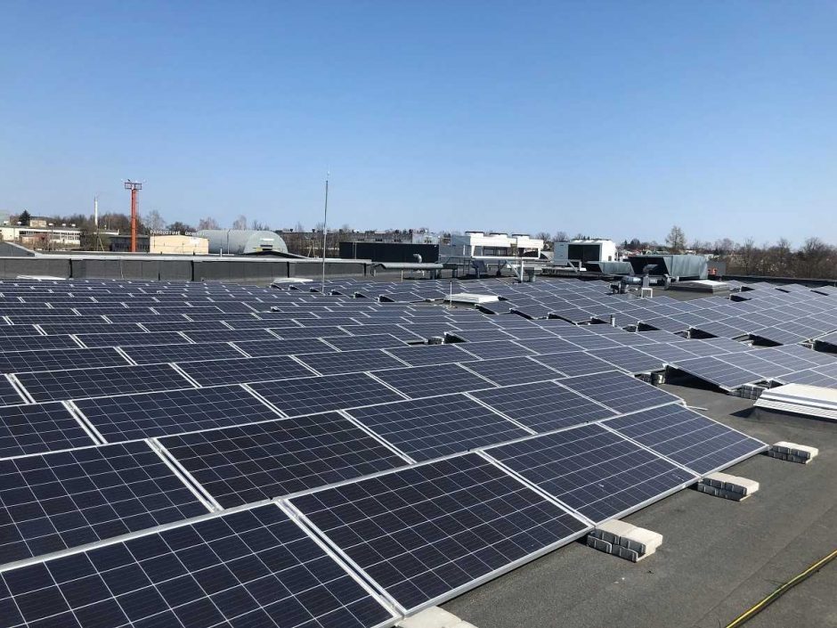 Ant Kauno viešųjų įstaigų planuojama įrengti per 70 saulės jėgainių