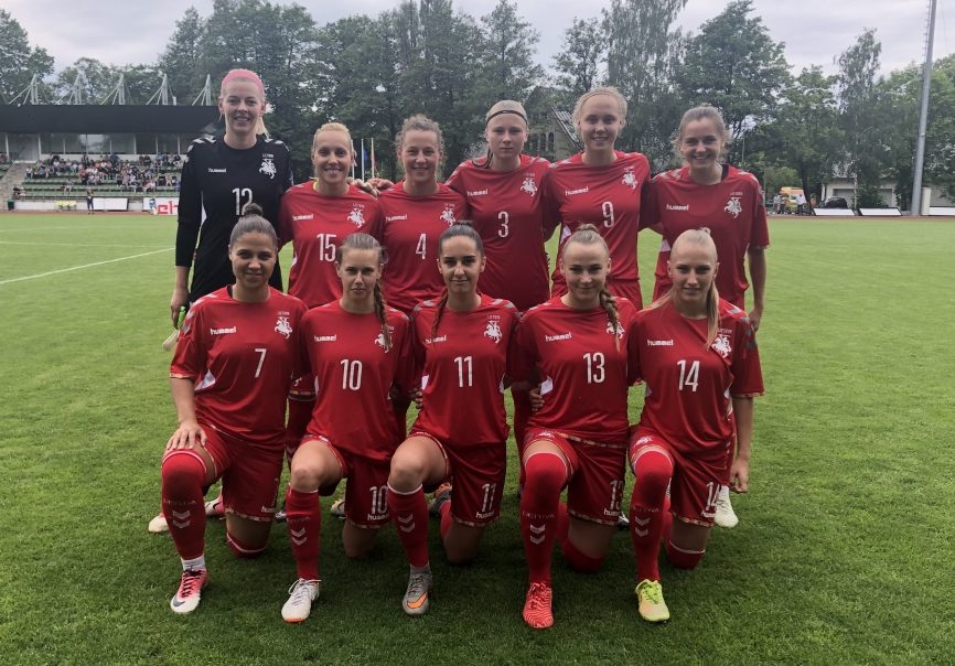 Baltijos taurėje moterų futbolo rinktinė – antra