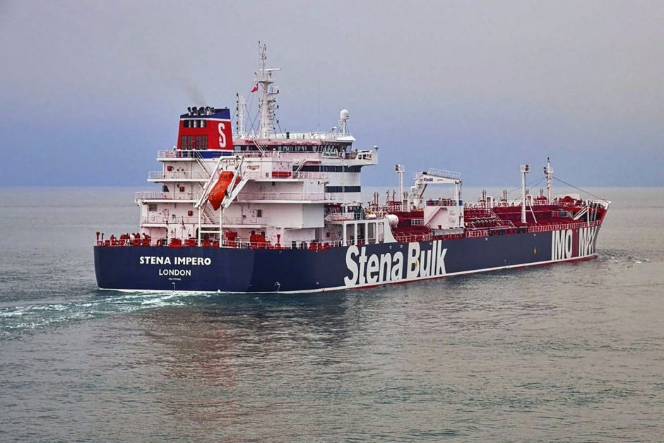 Iranas Persijos įlankoje sulaikė Didžiosios Britanijos tanklaivį