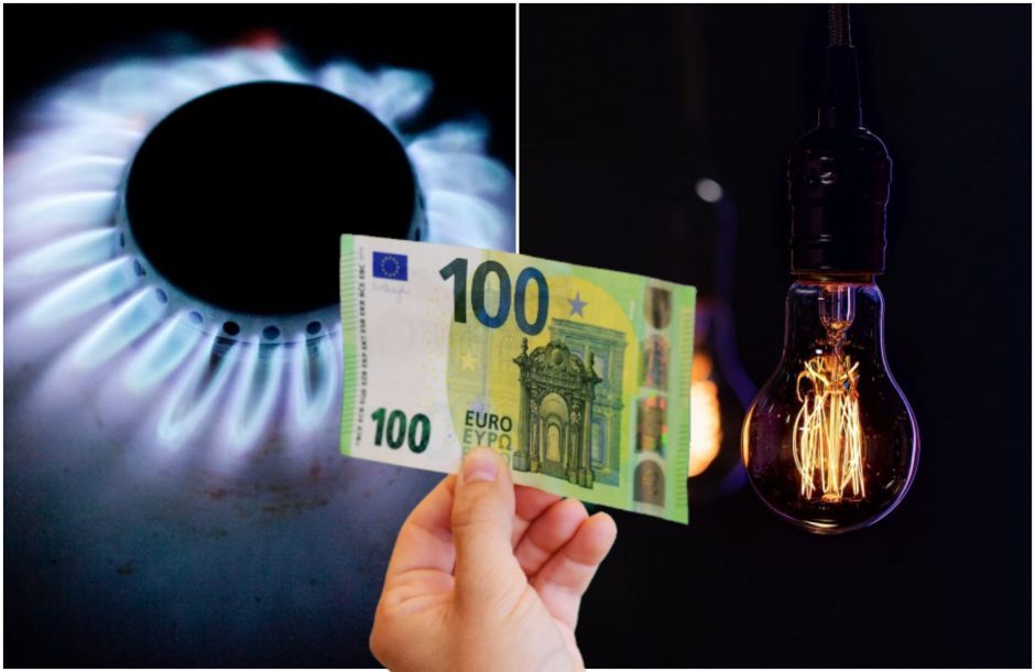 Vyriausybė patvirtino elektros ir dujų kainų kompensacijas gyventojams