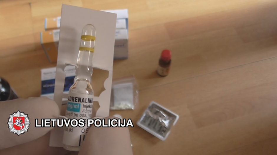 Policija: per kratas pas B. Vyšniauską rasta dopingo bei psichotropinių vaistų