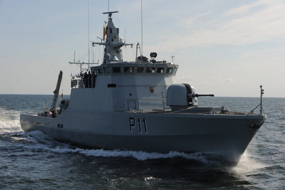 Jūroje išbandomos naujausios technologijos, skirtos Europos jūriniam saugumui