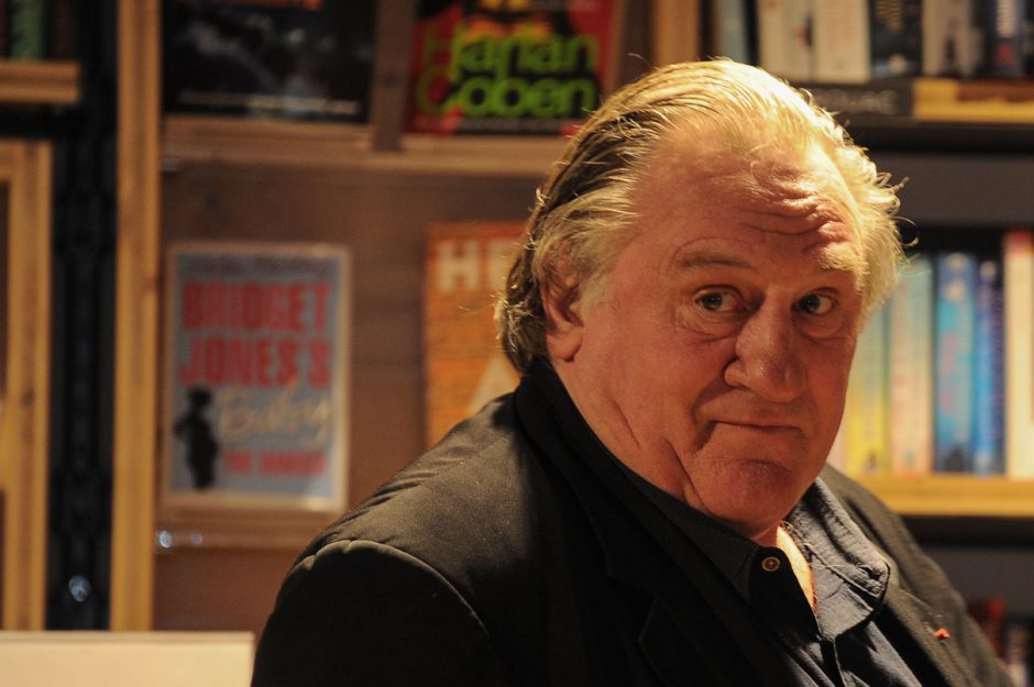 Aktorius G. Depardieu: D. Trumpas – ne G. W. Bushas ir ne idiotas