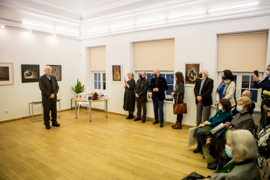  Rimanto Dichavičiaus personalinės parodos „Tarp laiko virsmų“ atidarymas