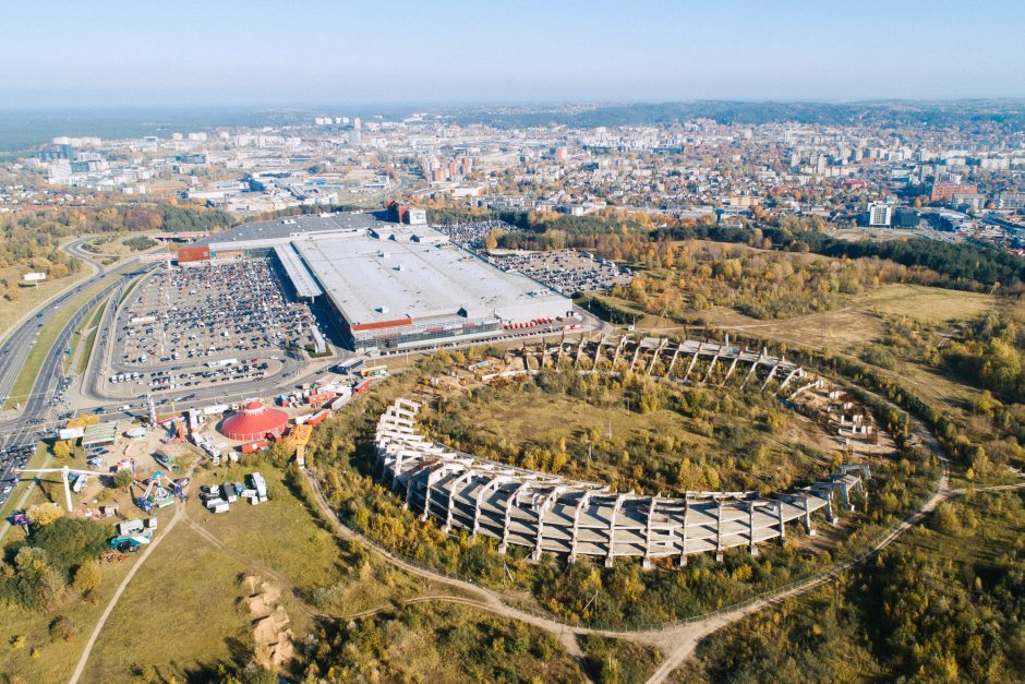 Nacionalinio stadiono Vilniuje statybos: pasiūlė, iš kur gauti pinigų