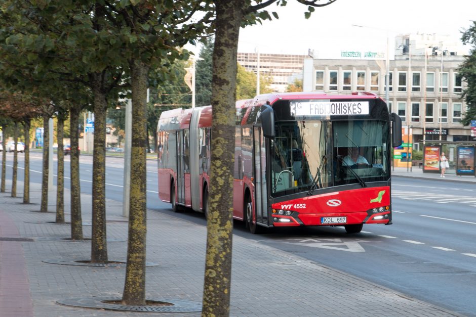 Vilniuje keisis autobusų ir troleibusų maršrutų tvarkaraščiai