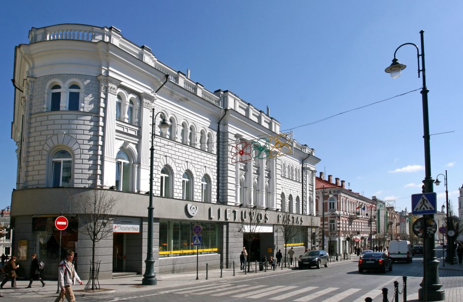 Vilniaus centrinis paštas aukcione bus parduodamas už 10 mln. eurų pradinę kainą