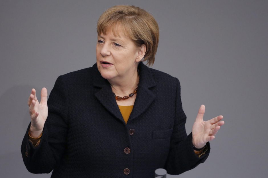 A. Merkel ragina pažaboti ultradešiniųjų ekstremizmą Vokietijoje